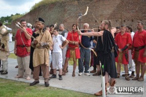 Festivalul Roman Apulum concursuri intre reprezentantii taberelor57