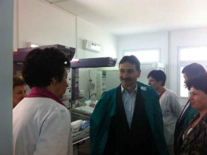 inspectie Ion Dumitrel la spitalul judetean Alba2