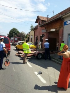 accident BD-ul Ferdinand Alba Iulia6