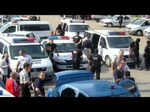 VIDEO cu imagini EXPLOZIVE de la perchezițiile efectuate de BCCO Alba Iulia condus de Traian Berbeceanu