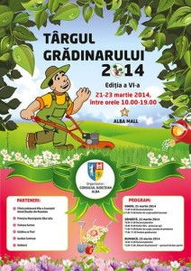Afis Targul Gradinarului Alba 2014