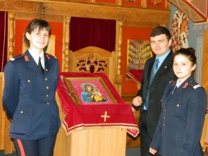 Eleve de la Liceul Militar din Alba Iulia la Olimpiada de Religie