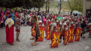 Garda Romana de la Apulum spectacol la Sighisoara005