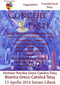 concert de pasti la teius