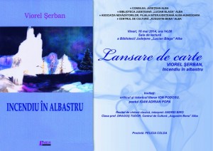 Afis lansare Viorel Serban-1