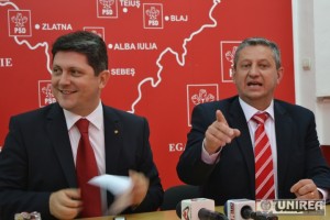 Titus Corlateanu si Ioan Dirzu PSD Alba Iulia
