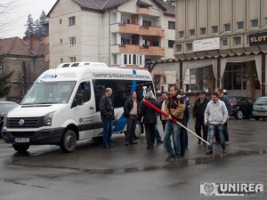 motii la protest impotriva poluarii la Sebes10