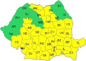 avertizare meteo