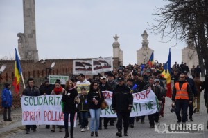 protest la Alba Iulia58