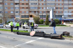 semafor doborat alba iulia11